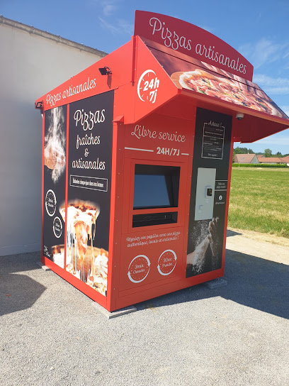 Pizza de PIZZA (Distributeur 24/24 - La Patiss') à Gennes