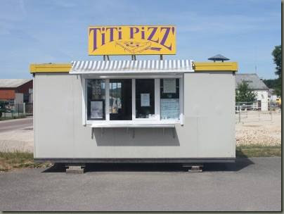 Pizza de Titi Pizz’ à Saône